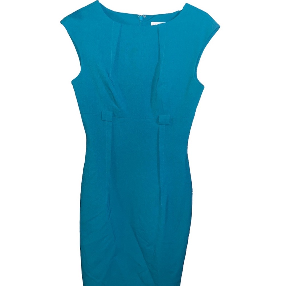 Calvin Klein Empire-Waist Sheath Dress!